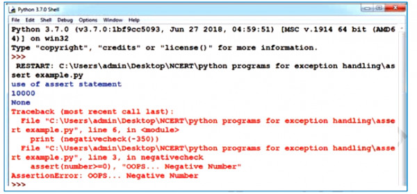 The Assert Statement Used In Python Sarthaks Econnect Largest Online Education Community 6334