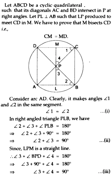 The Diagonals Of A Cyclic Quadrilateral Are At Right Angles 43 Pages Explanation Doc 21mb 2345