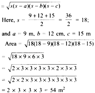 A Triangular Table Whose Sides Are In The Ratio 3 4 5 And Its Perimeter Is 36 M Sarthaks Econnect Largest Online Education Community