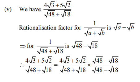 Rationalize The Denominator And Simplify I 3 2 3 2 Ii 5 2 3 7 4 3 Sarthaks Econnect Largest Online Education Community