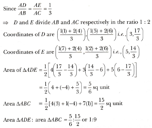 In Fig. 6.28 the vertices of ABC are A 4 6 B 1 5 and C 7 2