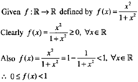 Let F X X 2 1 X 2 X R Be A Function From R To R Determine The Range Of F Sarthaks Econnect Largest Online Education Community