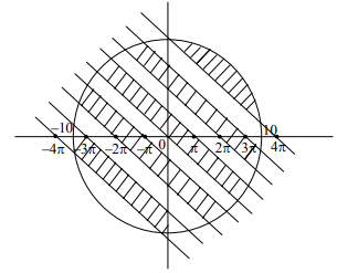 Consider The Regions A X Y X 2 Y 2 100 And X Y Sin X Y 0 In The Plane Sarthaks Econnect Largest Online Education Community