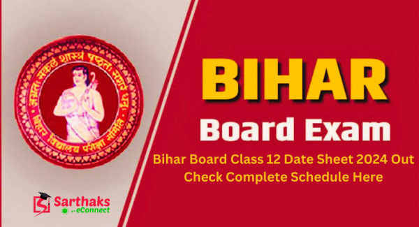Bihar Board Class 12 Date Sheet