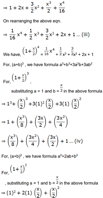 Using Binomial Theorem Expand Each Of The Following 1 X 2 2 X 4