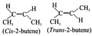 An organic compound (A) on ozonolysis gives only acetaldehyde. . (A ...