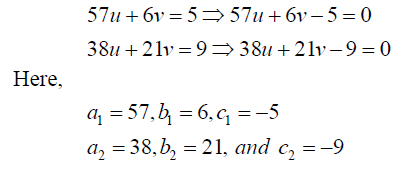 Solve Each Of The Following Systems Of Equations By The Method Of Cross Multiplication 57 X Y 6 X Y 5 38 X Y 21 X Y 9 Sarthaks Econnect Largest Online Education Community