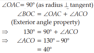 In the given figure, BOC is a diameter of a circle and AB = AC