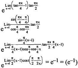 The Value Of Lim X 1 Tan Px 4 Tan Px 2 Is Sarthaks Econnect Largest Online Education Community