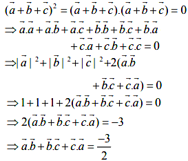 If Vector A Vector B Vector C Are Unit Vectors Such That Vector A Vector B Vector C 0 Sarthaks Econnect Largest Online Education Community