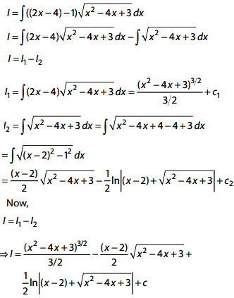 Evaluate ∫((2x - 5)√(x^2 - 4x + 3))dx - Sarthaks eConnect | Largest ...