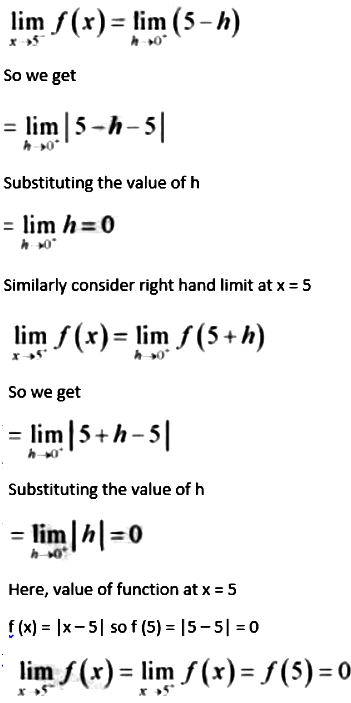 show-that-f-x-x-5-is-continuous-but-not-differentiable-at-x-5