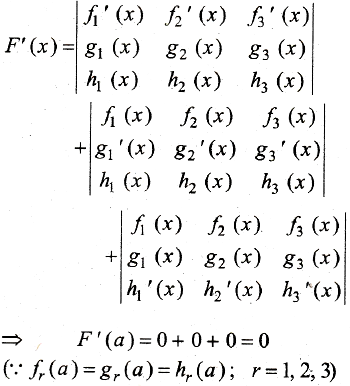 If Fr X Gr X Hr X R 1 2 3 Are Polynomials In X Such That Fr A Gr A Hr A R 1 2 3 And Sarthaks Econnect Largest Online Education Community