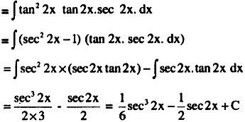 Find The Integrals Of The Functions Tan 3 2x Sec 2x Sarthaks Econnect Largest Online Education Community