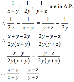 If 1 X Y 1 2y 1 Y Z Are The Three Consecutive Terms Of An A P Prove That X Y And Z Are The Three Consecutive Terms Of A G P Sarthaks Econnect Largest