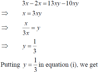 Solve The Following Systems Of Equations X Y 5xy 3x 2y 13xy Sarthaks Econnect Largest Online Education Community