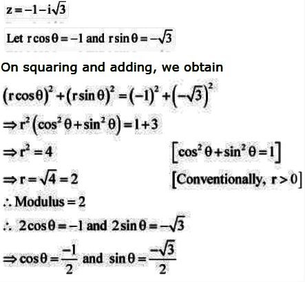 Modulus And Argument Of Complex Numbers, What is Modulus And Argument Of  Complex Numbers -Examples & Solutions