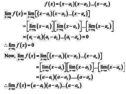 Let A1 An Be Fixed Real Numbers And Define A Function F X X A1 X X An Sarthaks Econnect Largest Online Education Community