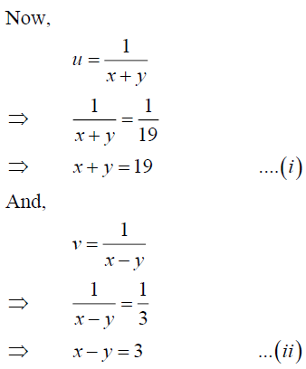 Solve Each Of The Following Systems Of Equations By The Method Of Cross Multiplication 57 X Y 6 X Y 5 38 X Y 21 X Y 9 Sarthaks Econnect Largest Online Education Community