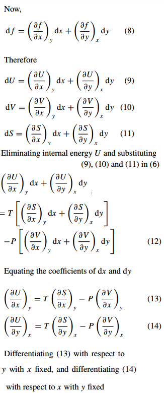 Obtain Maxwell S Thermodynamic Relations A S V T P T V Sarthaks Econnect Largest Online Education Community