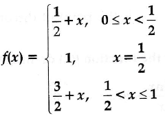 Discuss The Continuity Of The Function F X At X 1 2 When F X Is Defined As Follows F X 1 2 X 0 X 1 2 Sarthaks Econnect Largest Online Education Community