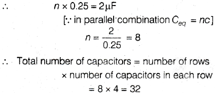 A Capacitance Of 2 Mf Is Required In An Electrical Circuit Across A Potential Difference Of 1 Kv Sarthaks Econnect Largest Online Education Munity