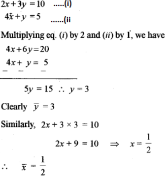 Two Regression Lines Are Represented By 2x 3y 10 0 And 4x Y 5 0 Find The Line Of Regression Of Y On X Sarthaks Econnect Largest Online Education Community