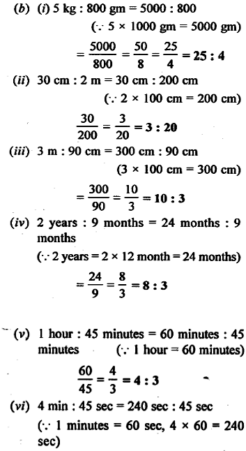 Convert the ratio 6 : 24 is simplest form.