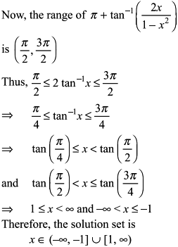 Find X If 2tan 1x P Tan 1 2x 1 X 2 Sarthaks Econnect Largest Online Education Community