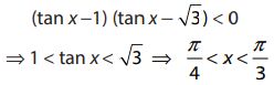 Solve Tan 2x 1 3 Tan X 3 0 Sarthaks Econnect Largest Online Education Community