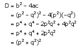 Solve The Following Quadratic Equation For X P 2x 2 P 2 Q 2 X Q 2 0 Sarthaks Econnect Largest Online Education Community