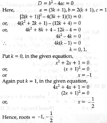 How To Find Value Of K In Quadratic Equation Tessshebaylo