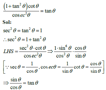 Prove That 1 Tan 28 Cot8 Cosec 28 Tan8 Sarthaks Econnect Largest Online Education Community