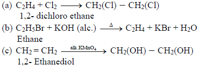 Write the name and formula of the product formed in each case