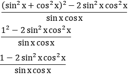 Prove The Identity Tan 3 X 1 Tan 2 X Cot 3 X 1 Cot 2 X 1 2sin 2 X Cos 2 X Sin X Cos X Sarthaks Econnect Largest Online Education Community