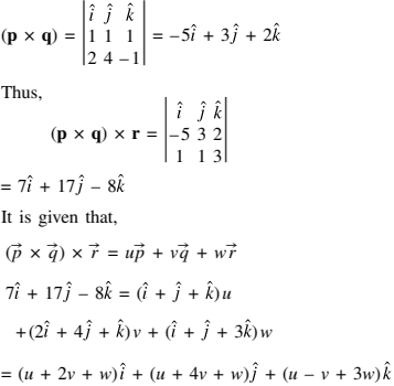 Consider Three Vectors P I J K Vector Q 2i 4j K And Vector R I J 3k And S Be A Unit Vector Sarthaks Econnect Largest Online Education Community