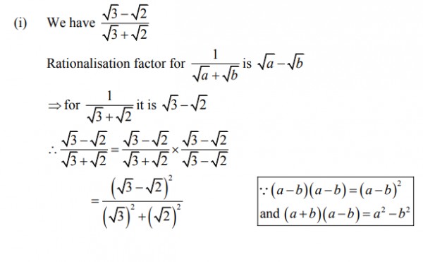 Rationalize The Denominator And Simplify I 3 2 3 2 Ii 5 2 3 7 4 3 Sarthaks Econnect Largest Online Education Community