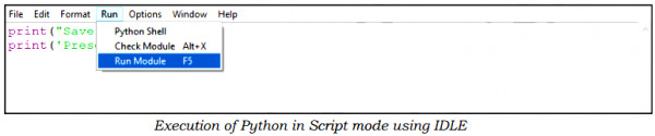 What Are Execution Modes Of Python Explain Sarthaks Econnect Largest Online Education Community 6011