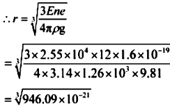 An Oil Drop Of 12 Excess Electrons Is Held Stationary Under A Constant Electric Field Of 2 55 10 4 N C 1 In Millikan S Oil Drop Sarthaks Econnect Largest Online Education Munity