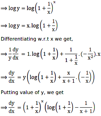 If Y 1 1 X X Then Dy Dx A 1 1 X X Log 1 1 X 1 X 1 B 1 1 X X Log 1 1 X Sarthaks Econnect Largest Online Education Community