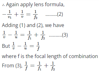 lens fourmula