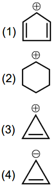 Which of the following compound or ion is most stable