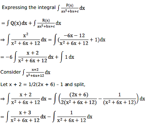 evaluate-the-following-integrals-x-2-x-2-6x-12-dx-sarthaks