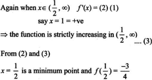 For The Function F X 4x 3 3x 2 6x 1 Find The Intervals Of Monotonicity Local Extrema Intervals Of Concavity And Points Of Inflection Sarthaks Econnect Largest Online Education Community