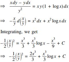 Solve Xdy Y Xy 3 1 Log X Dx 0 Sarthaks Econnect Largest Online Education Community