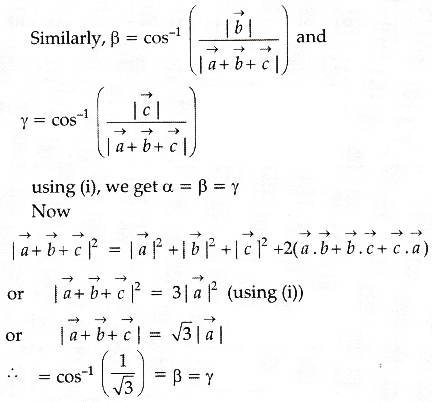 If vector(a,b,c) are mutually perpendicular vectors of equal magnitudes