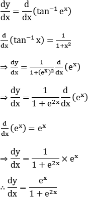 Differentiate The Function With Respect To X Tan 1 E X Sarthaks Econnect Largest Online Education Community