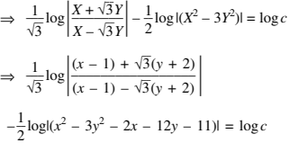 Solve Dy Dx X 2y 3 2x 3y 4 Sarthaks Econnect Largest Online Education Munity