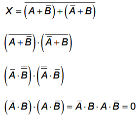 Draw truth table of given gate circuit