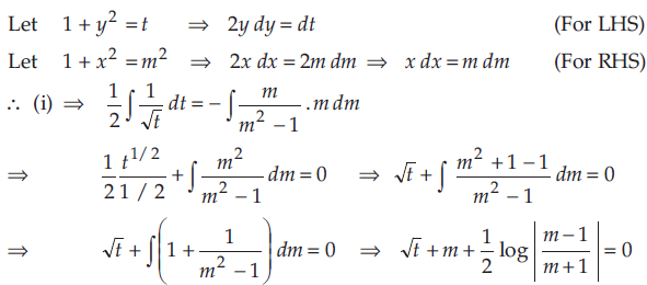 Solve The Following Differential Equation 1 X 2 Y 2 X 2y 2 Xydy Dx 0 Sarthaks Econnect Largest Online Education Community